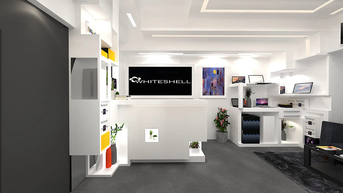 Whitshell – A Laptop Display Center | Archtree Architectural Studio